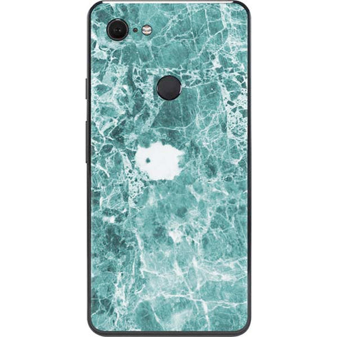 Crushed Turquoise Google Pixel 3 XL Skin